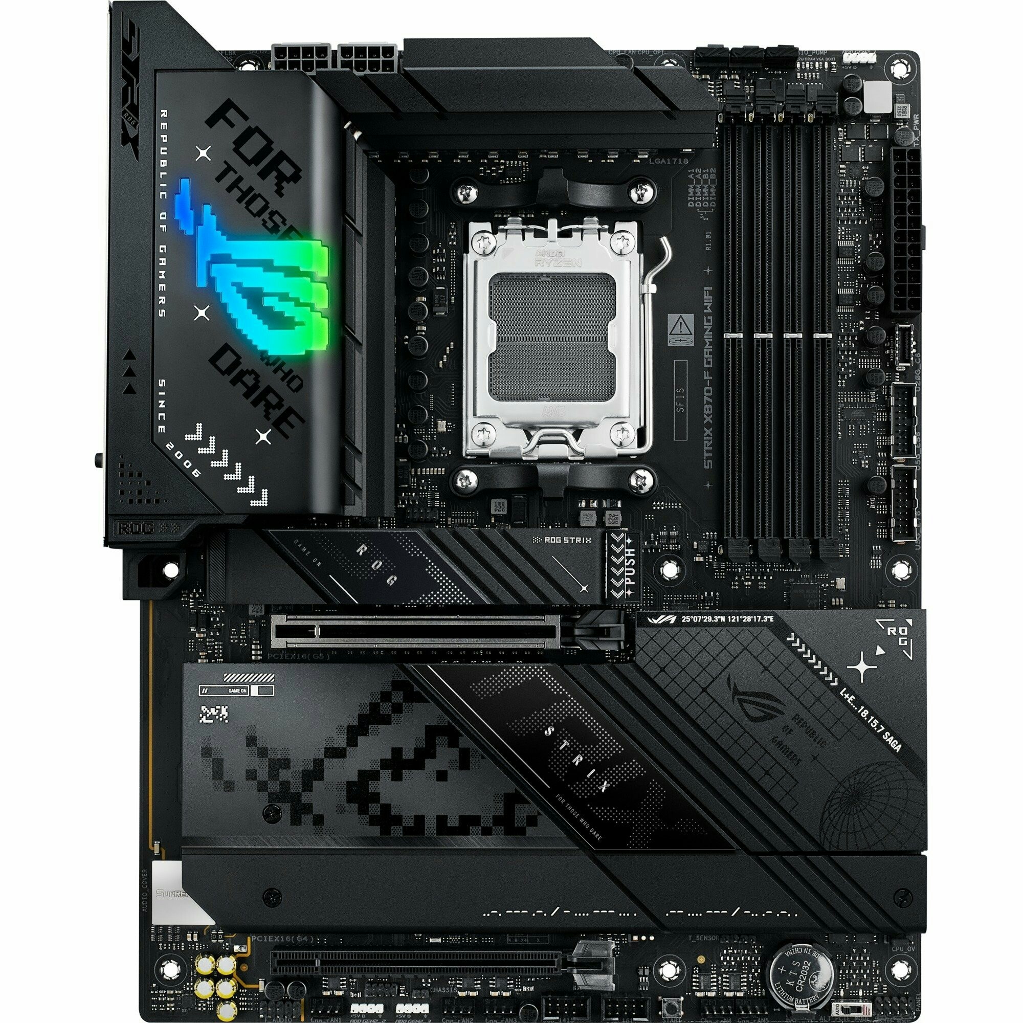 ASUS ROG STRIX X870-F GAMING WIFI - Socket AM5 - motherboard