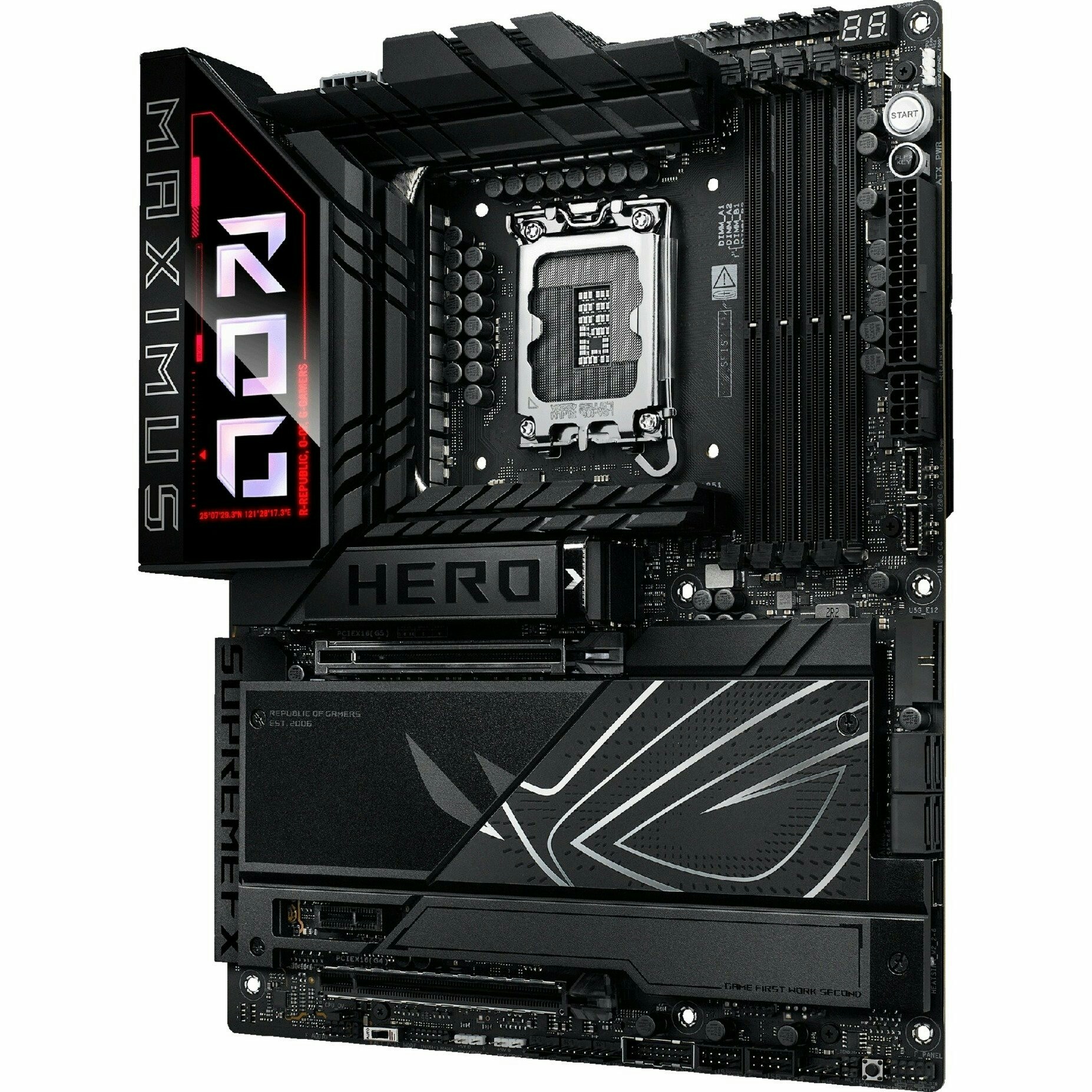 ASUS ROG MAXIMUS Z890 HERO - Socekt 1851 - motherboard (black)