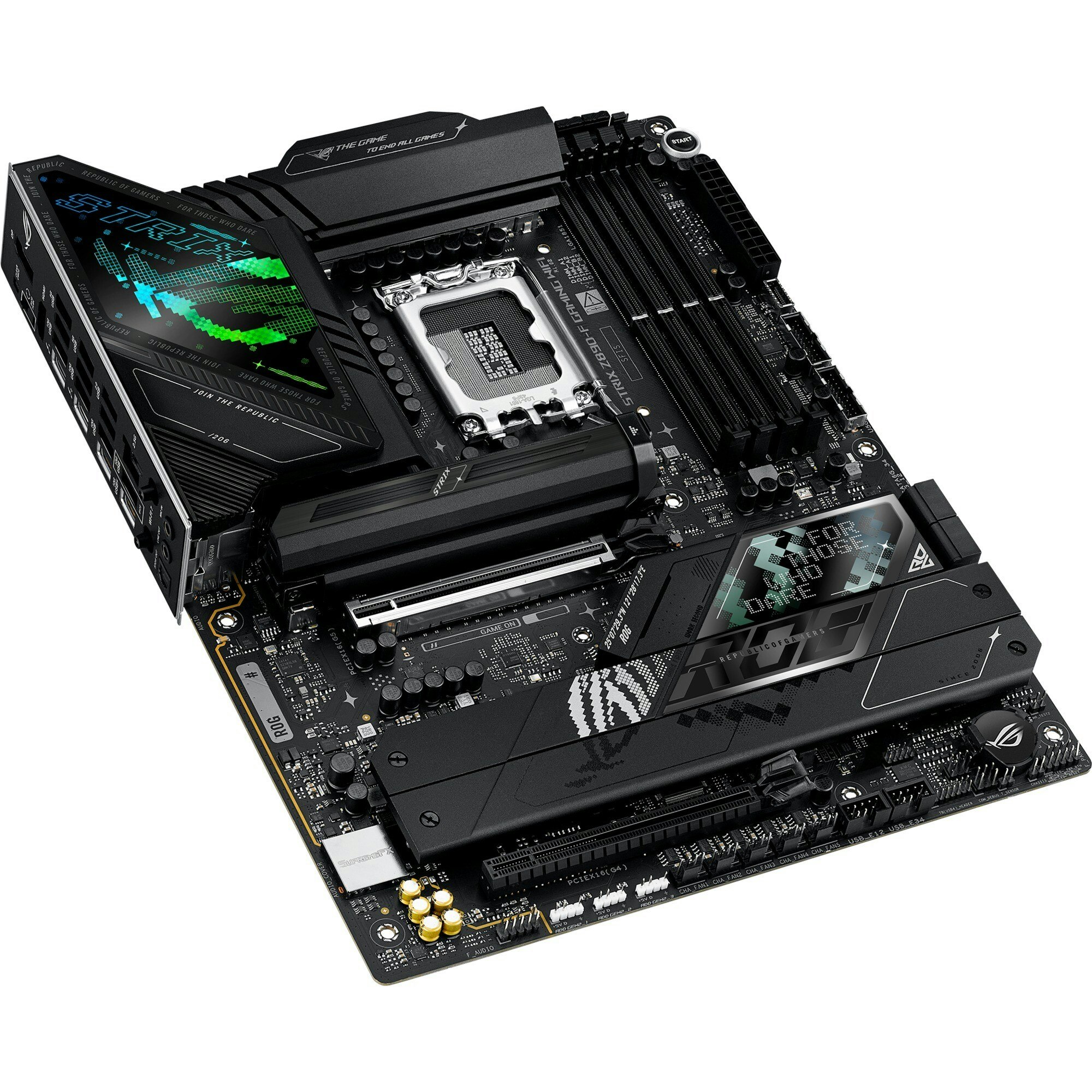 ASUS ROG STRIX Z890-F GAMING WIFI - Socekt 1851 - motherboard (black)