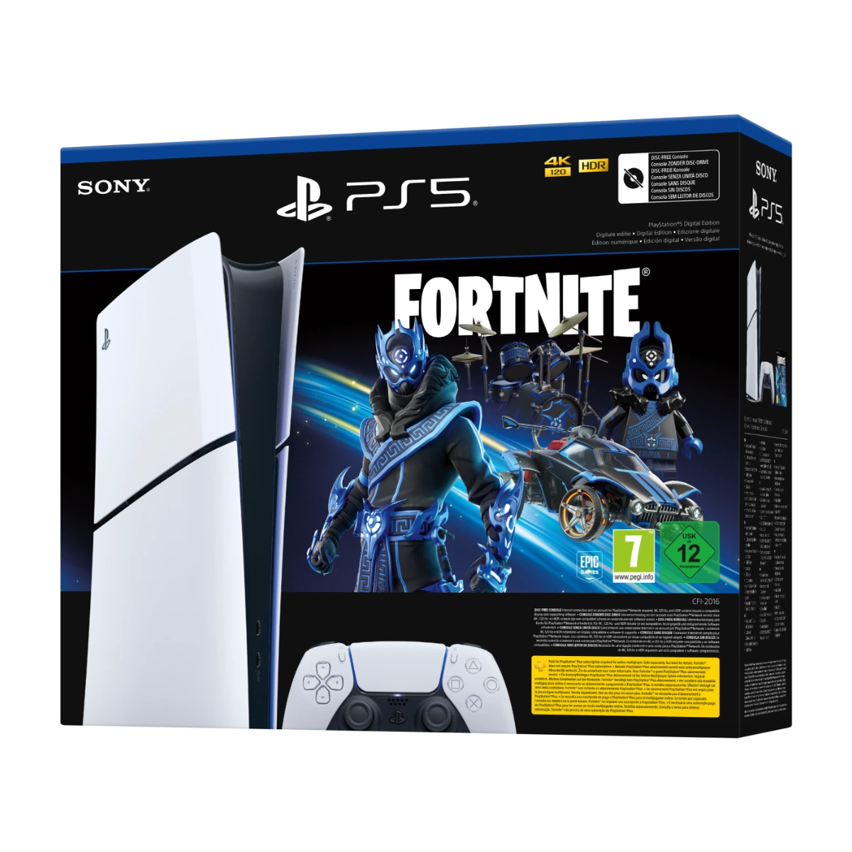 Sony Playstation 5 Slim Digital 1TB + Fortnite