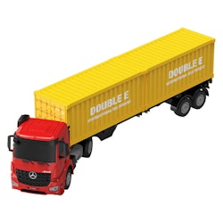 Remote control RC truck 1:26 Double Eagle (red) Mercedes-Benz Arocs E664-003