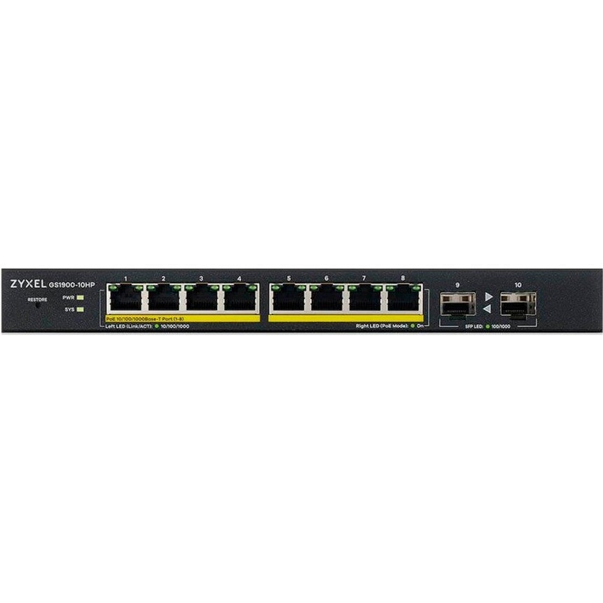 Zyxel GS1900-10HP V2 Switch