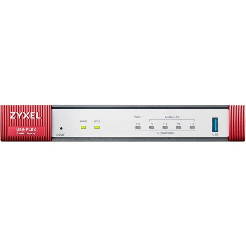 Zyxel USG FLEX 100 UTM Bundle V2, 1 year, firewall (incl. 1 year UTM service license, fanless)
