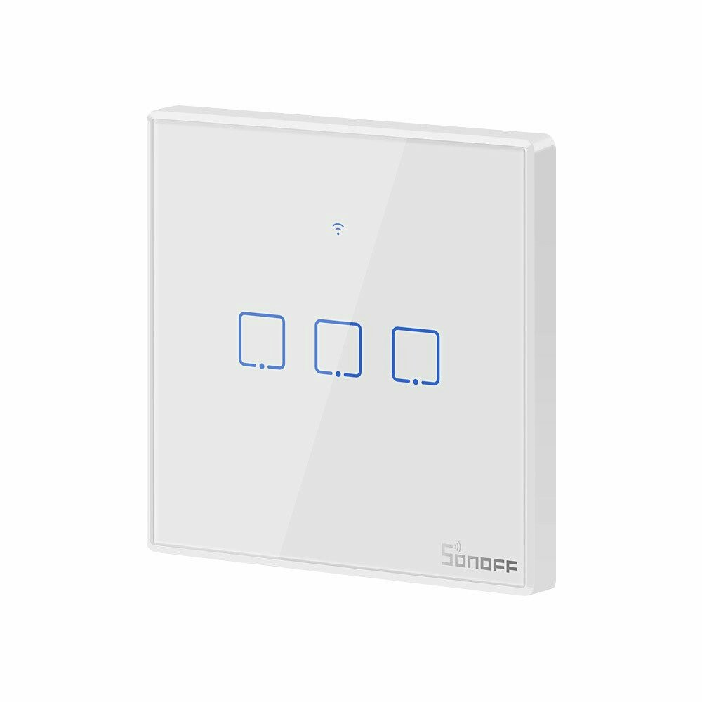 Smart Switch WiFi + RF 433 Sonoff T2 EU TX (3-channel)