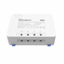 Sonoff POWR3 Smart strömställare 100-240 V 50 / 60 hz 25 A 162 mm Vit