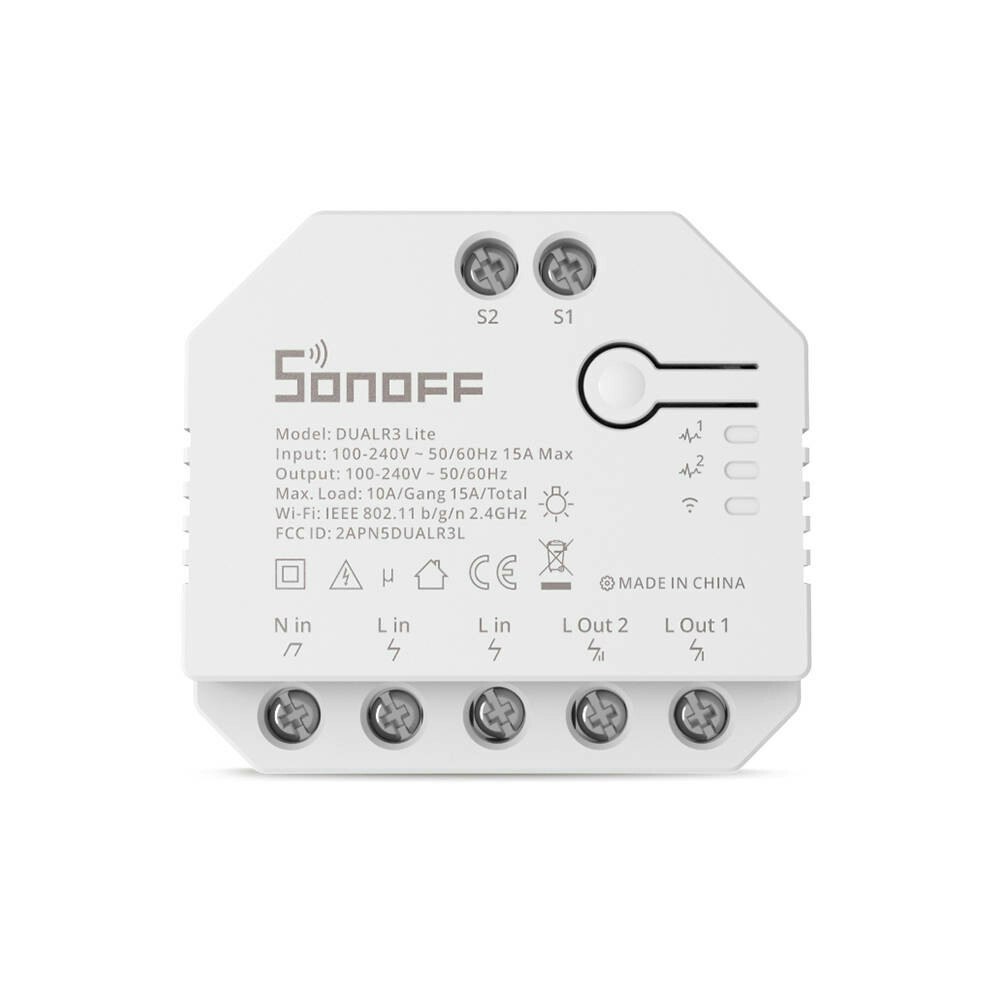 Sonoff Smart Wi-Fi switch WiFi Dual R3 Lite