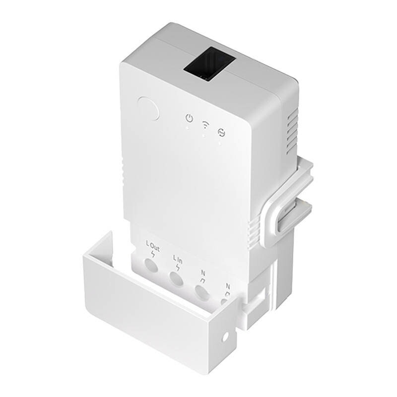 Sonoff Smart temperatur- och fuktövervakning med switch THR316 TH Origin