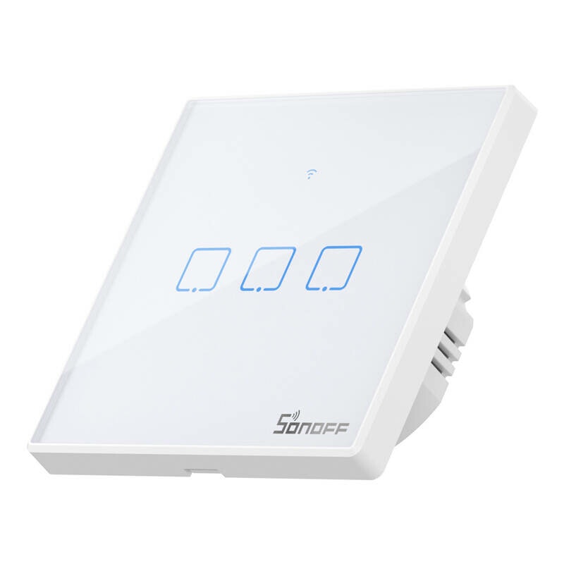 Sonoff Smart Switch WiFi RF 433 T2 EU TX (3-channel) Uppdaterad