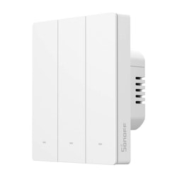 M5-3C-80W WiFi Matter smart wall switch (3-channel, for frame)