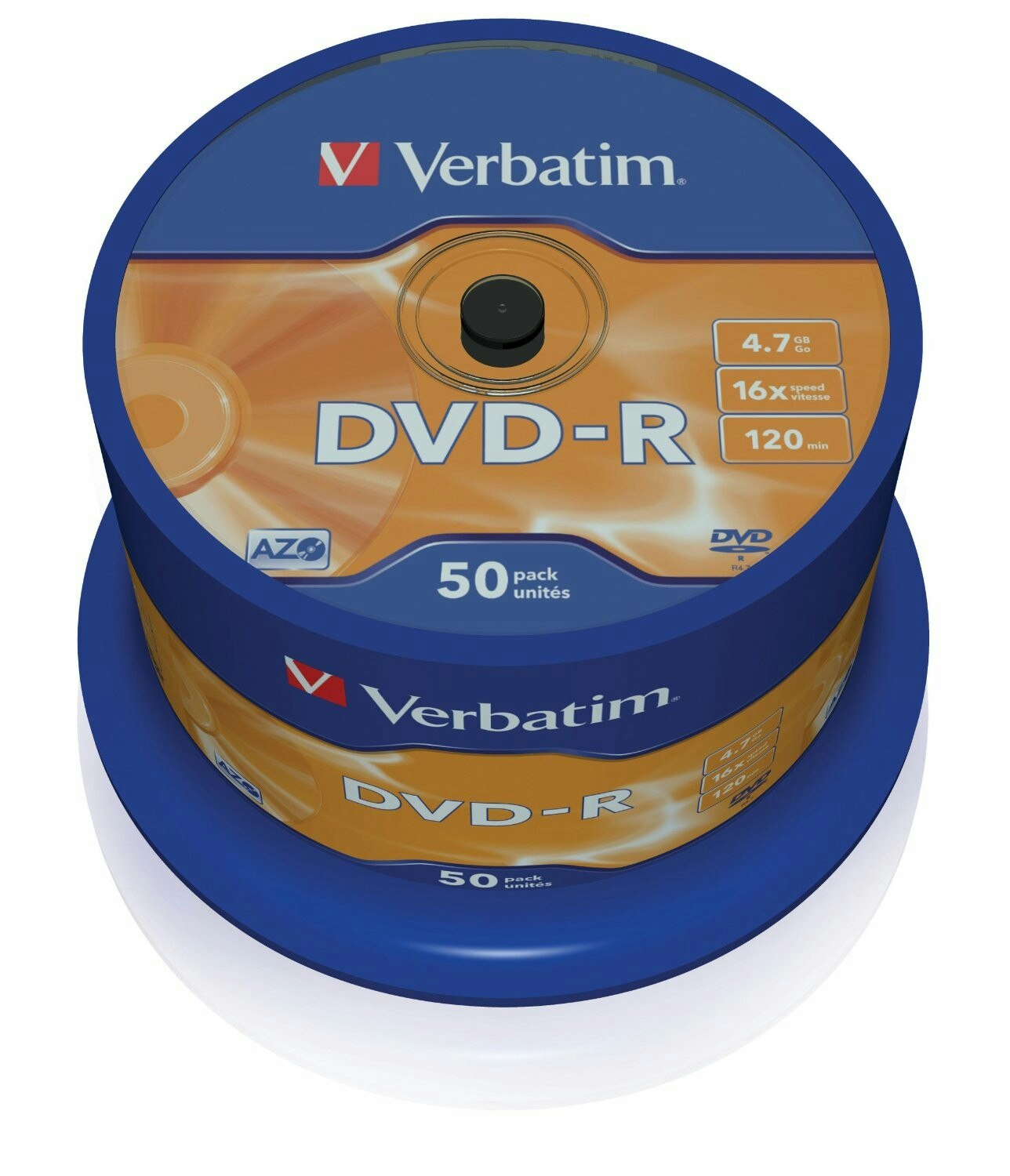 DVD-R 16x CB 4,7GB Verbatim 50 pieces