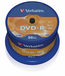 DVD-R 16x CB 4,7GB Verbatim 50 pieces