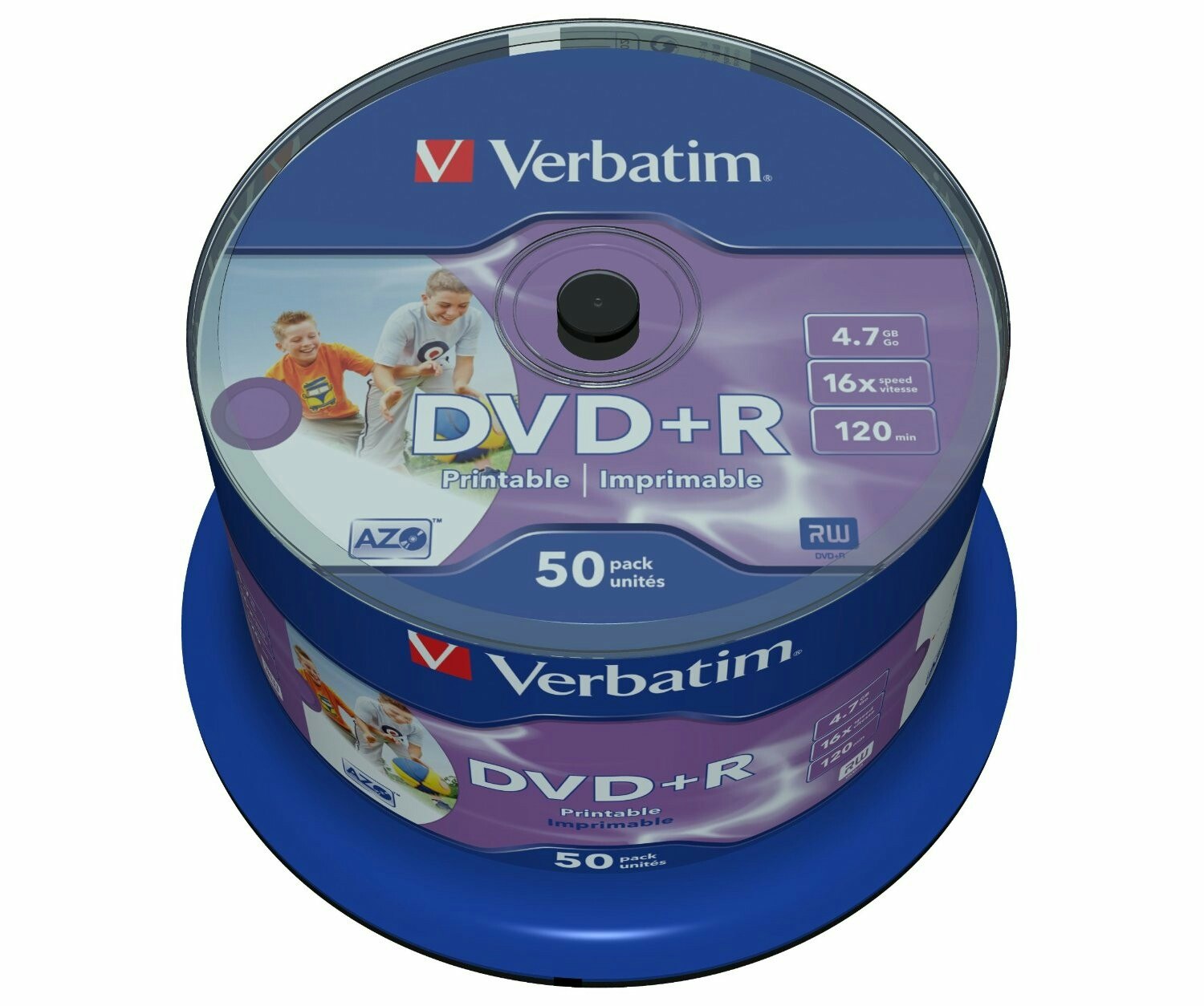 DVD+R 16x CB 4,7GB Verbatim Pr. 50 pieces