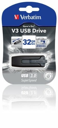 Verbatim USB 32GB 25/80 V3 USB 3.0 black