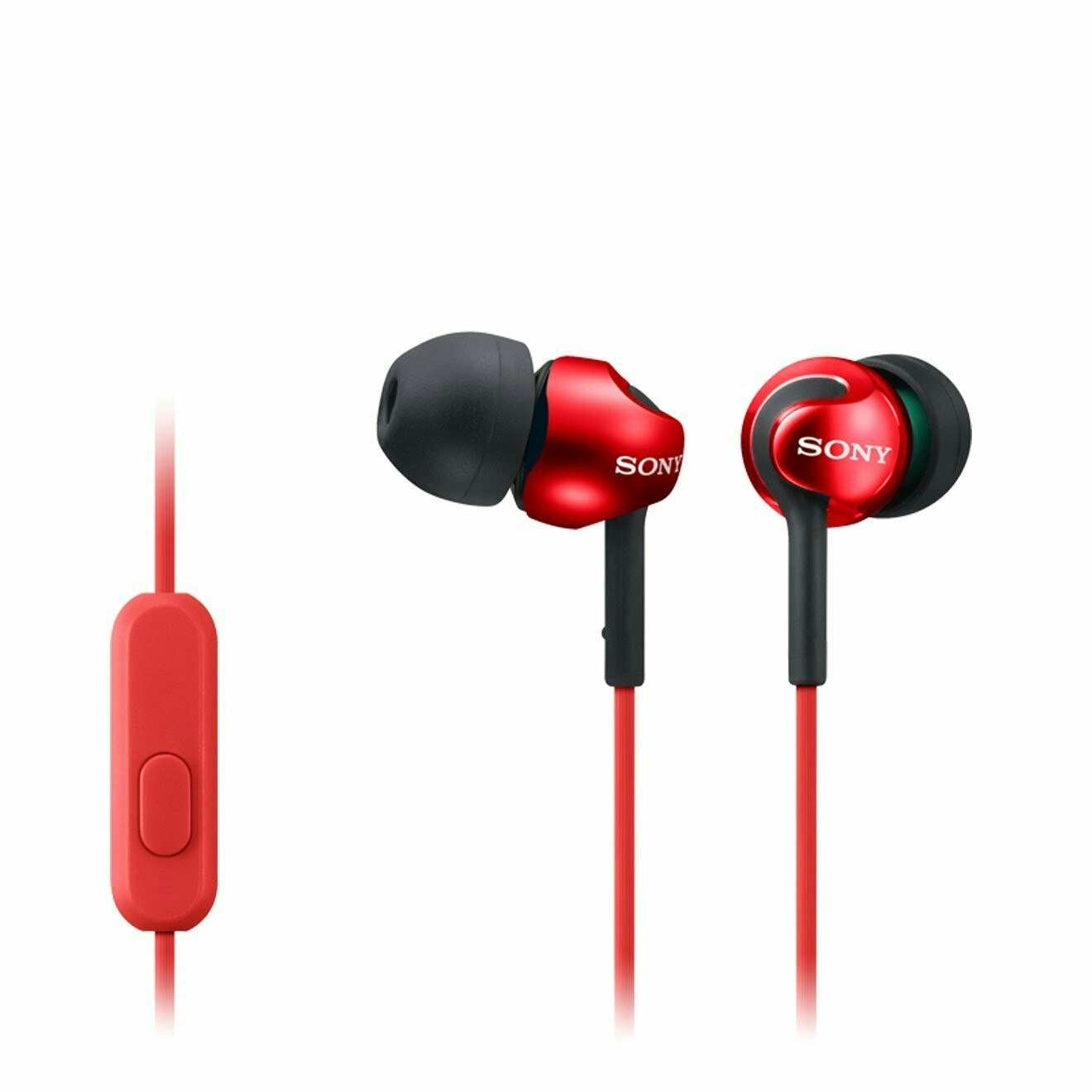 Sony MDR-EX110APR - red