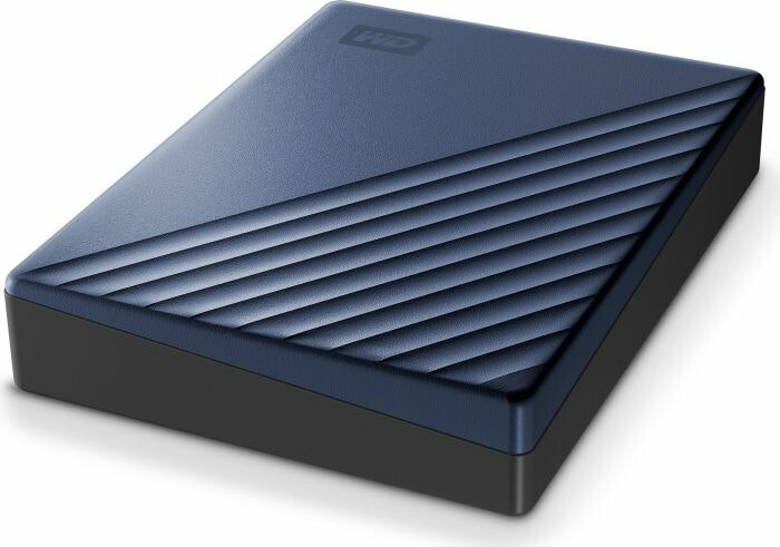 WD My Passport Ultra 5 TB hard drive (blue / black, USB 3.2 C gene 1)