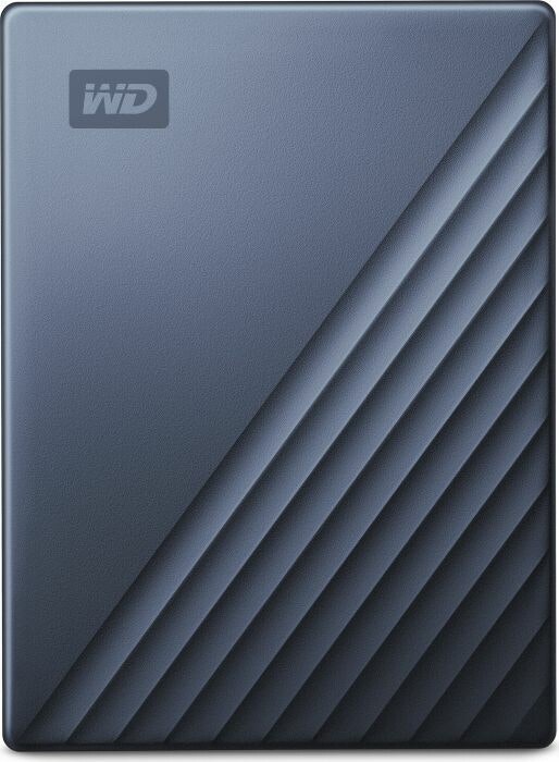 WD My Passport Ultra 5 TB hard drive (blue / black, USB 3.2 C gene 1)