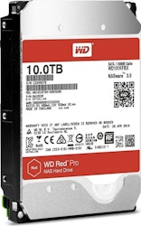 WD Red Pro NAS 10 TB Hårddisk (SATA 6 Gb / s, 3.5 ")