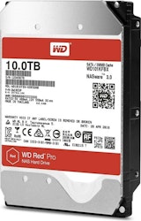 WD Red Pro NAS 10 TB Hårddisk (SATA 6 Gb / s, 3.5 ")