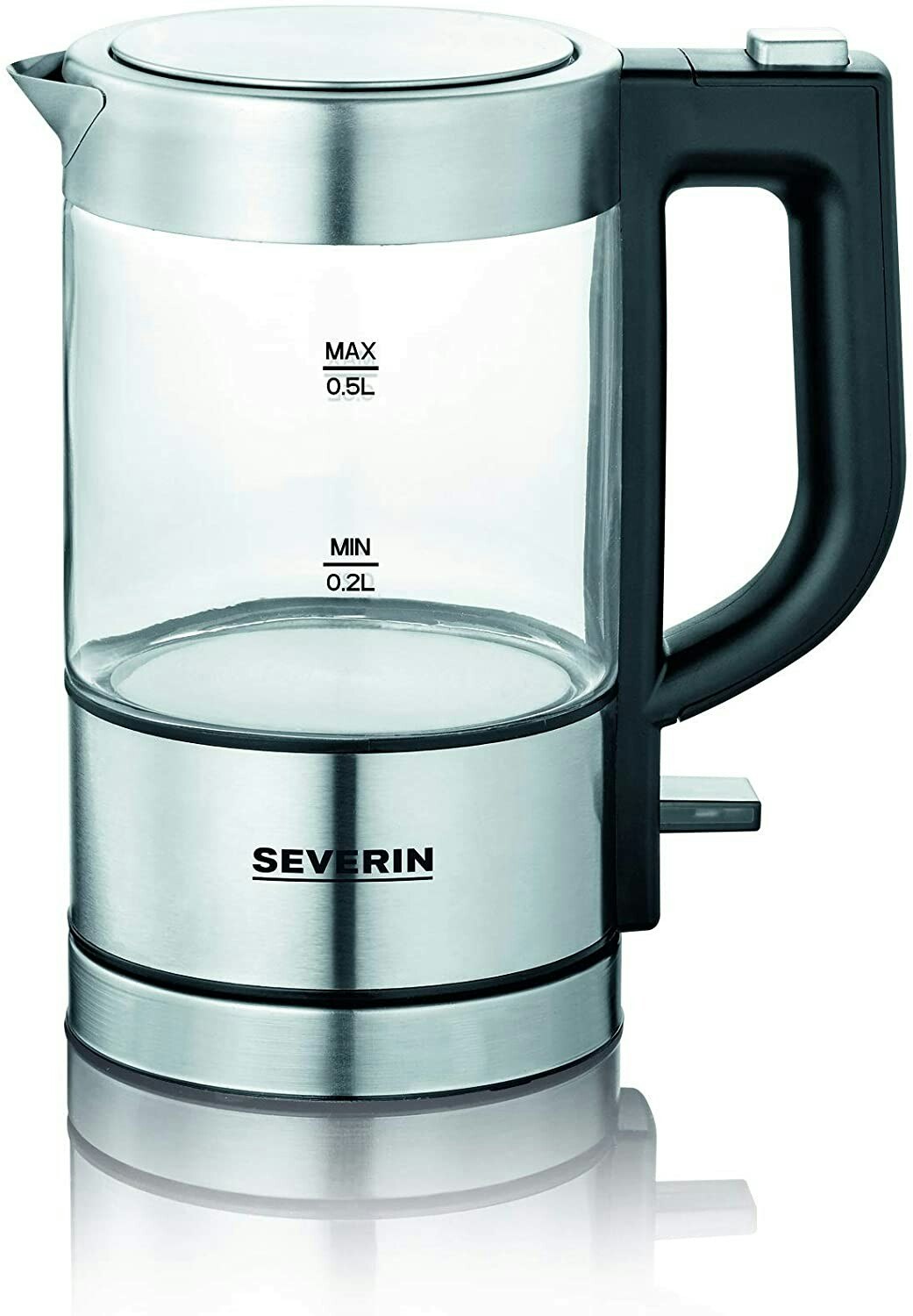 Severin WK 3420 mini glass Vattenkokare  0.5L 1.100W