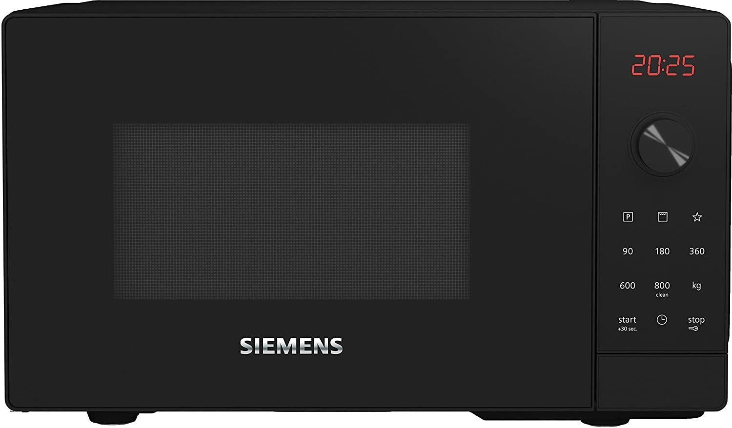 Siemens freestanding microwave FE023LMB2 800W bk - with grill 1000W