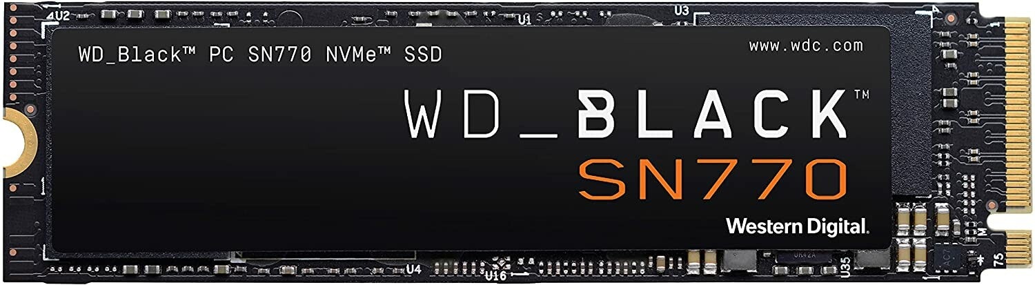 WD_BLACK SN770 SSD WDS500G3X0E 500GB M.2 PCI Express 4.0 x4 (NVMe)