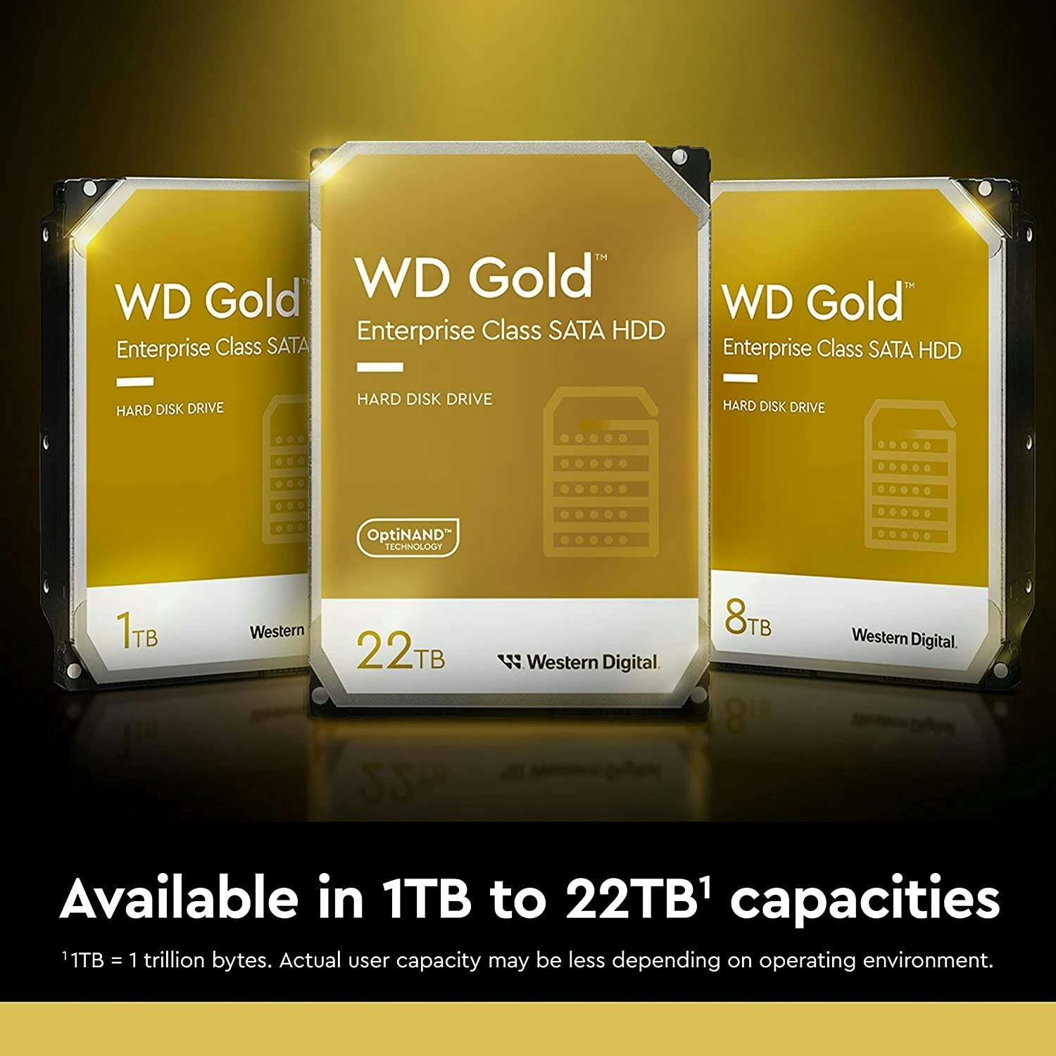 WD Gold Enterprise Class WD221KRYZ 512MB 22TB