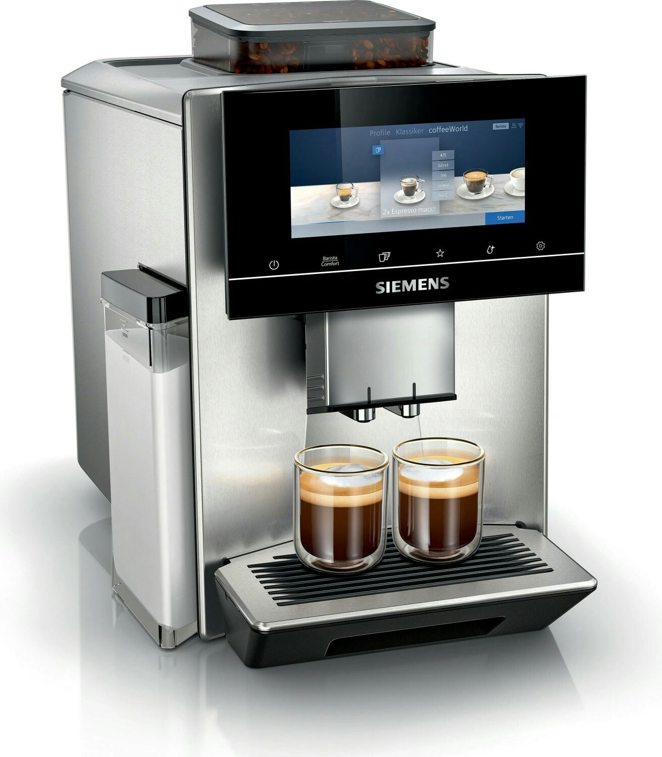 Siemens TQ905D03 EQ.900, fully automatic (stainless steel/black)