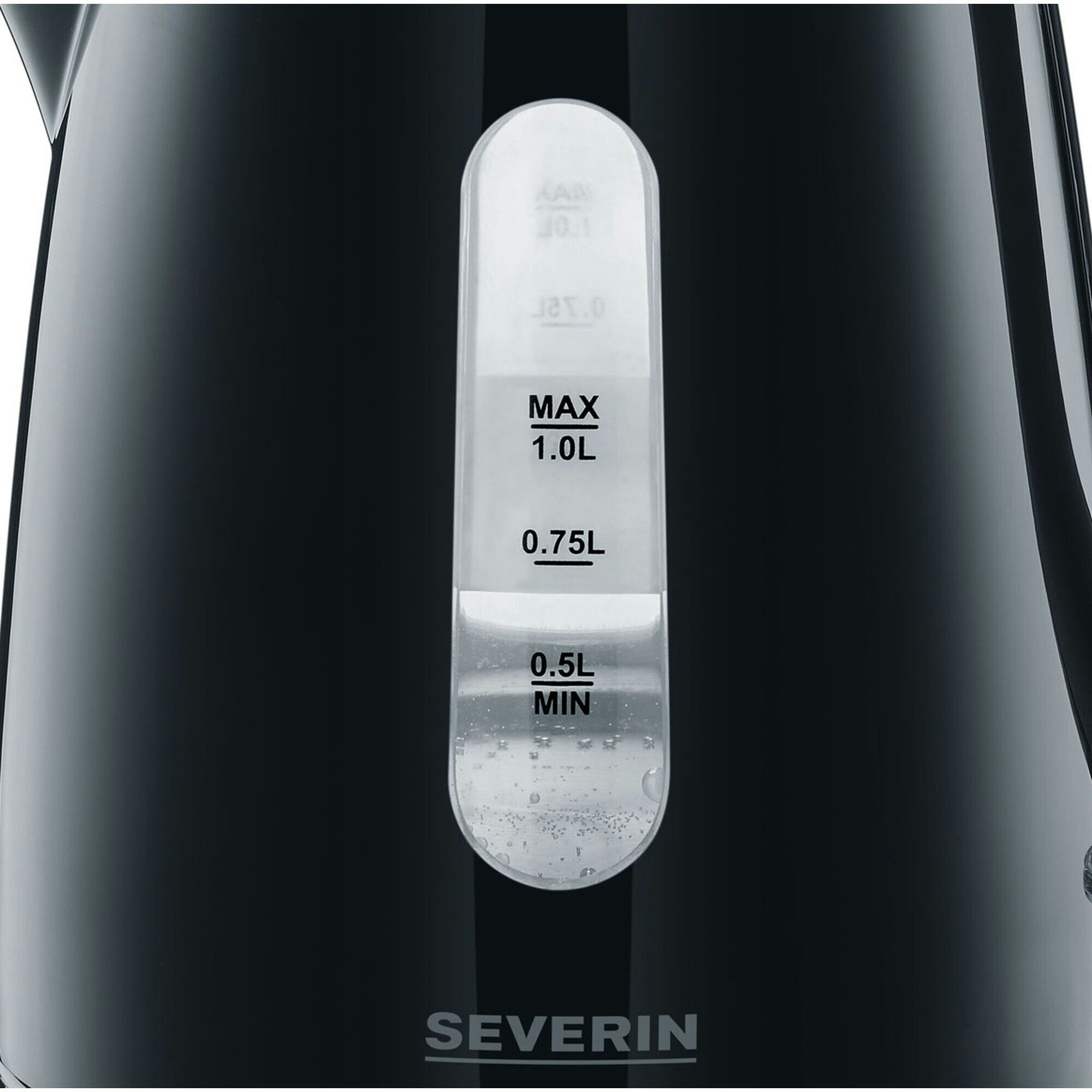 Severin WK 3410 Vattenkokare Svart 1.0 liter