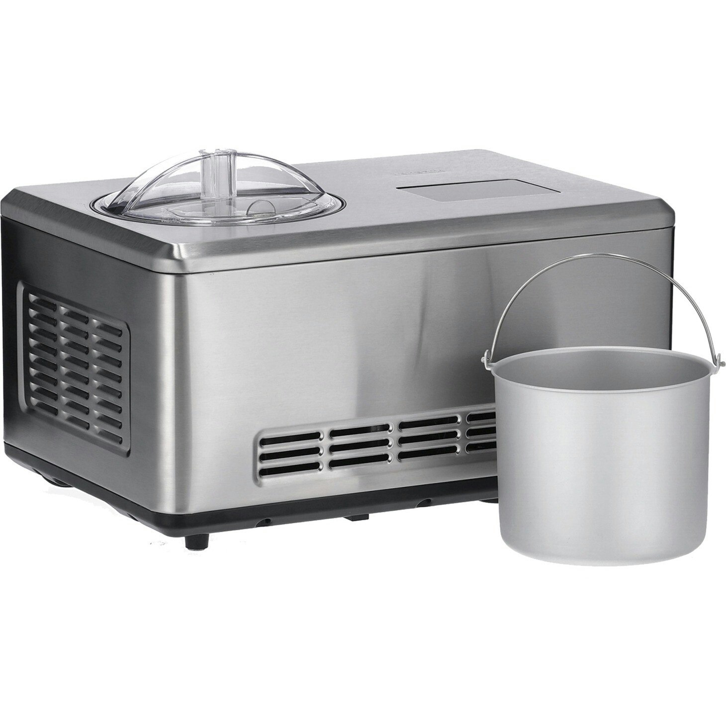 Severin EZ 7406 Glassmaskin med kompressor Borstad Rostfri