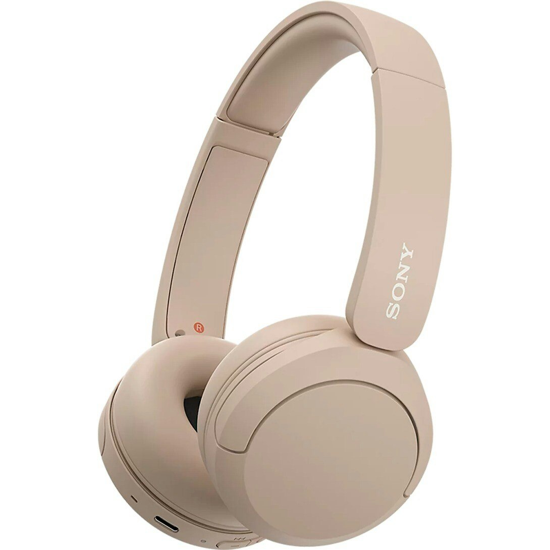 Sony WH-CH520, headphones (beige, Bluetooth, USB-C)