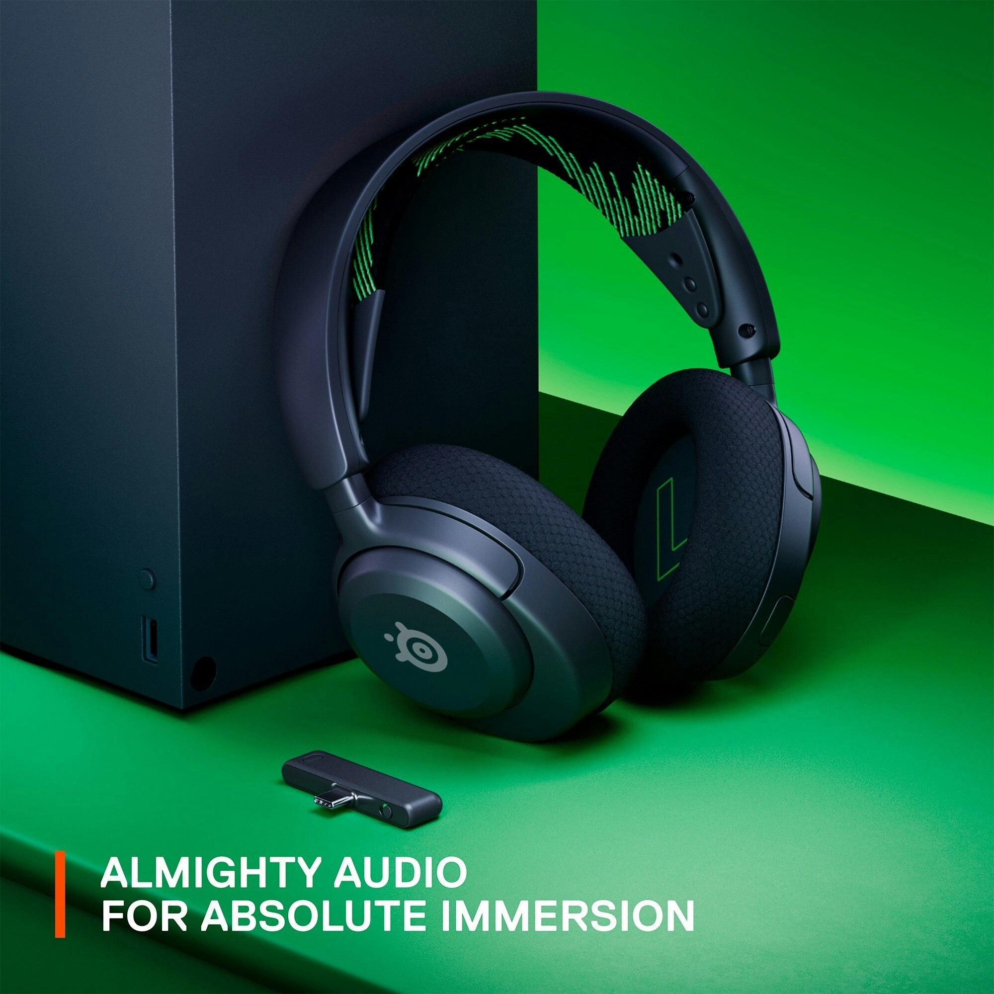 SteelSeries Arctis Nova 4X Wireless Over Ear Svart