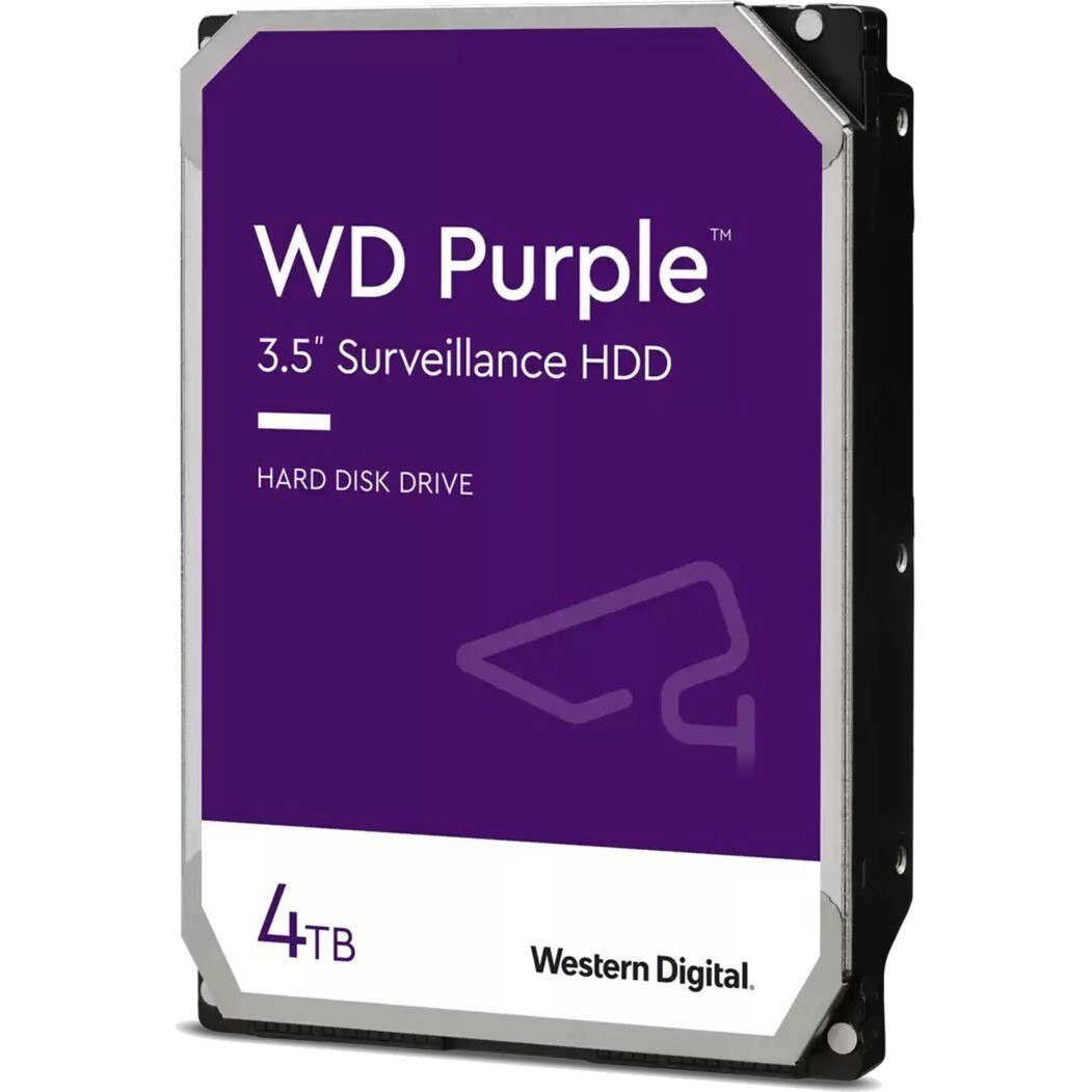 WD Purple Harddisk WD43PURZ 4TB 3.5" SATA-600 5400rpm