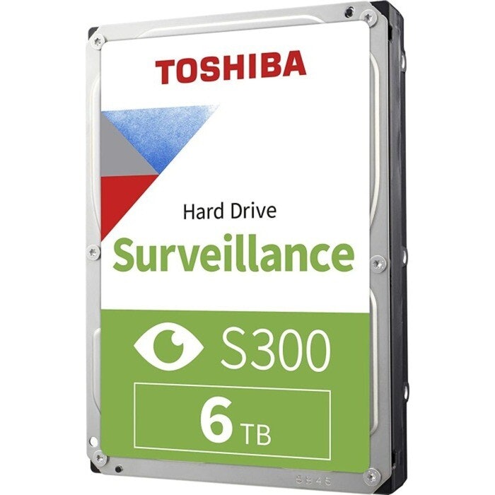 Toshiba S300 6 TB, hard drive (SATA 6Gb/s, 3.5)
