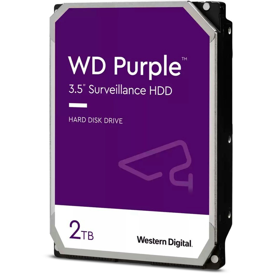 WD Purple Surveillance 2TB SATA 64MB