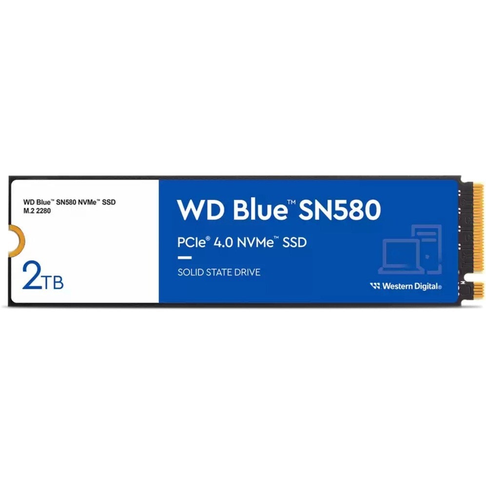 WD Blue SN580 Solid state-drev 2 TB M.2 PCI Express 4.0 x4 (NVMe)
