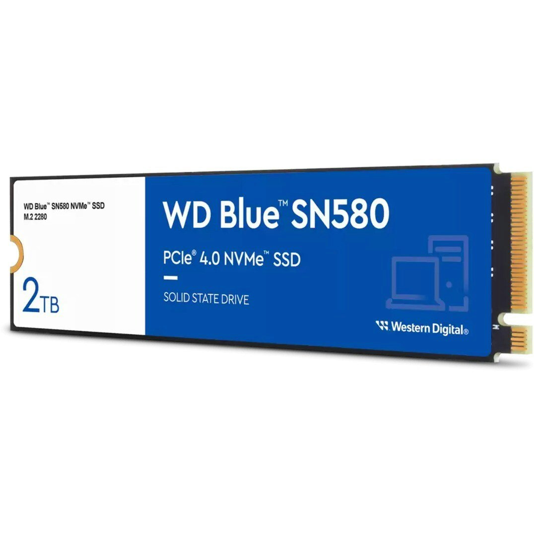 WD Blue SN580 Solid state-drev 2 TB M.2 PCI Express 4.0 x4 (NVMe)