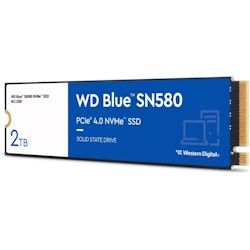 WD Blue SN580 Solid state-drev 2 TB M.2 PCI Express 4.0 x4 (NVMe)