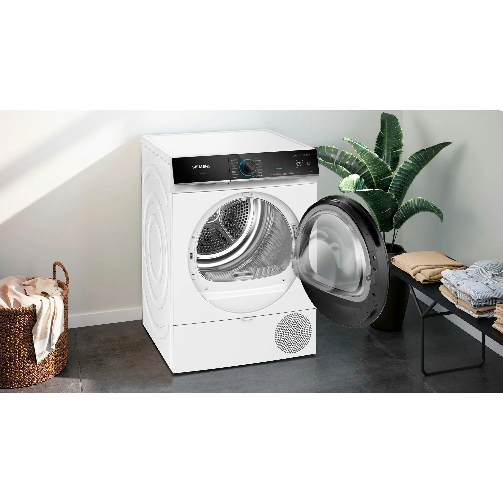 Siemens WQ35B2B30 IQ700, heat pump condensation dryer (white)