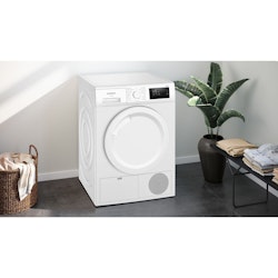 Siemens WT43H003 IQ300, heat pump condensation dryer (white, 60 cm)