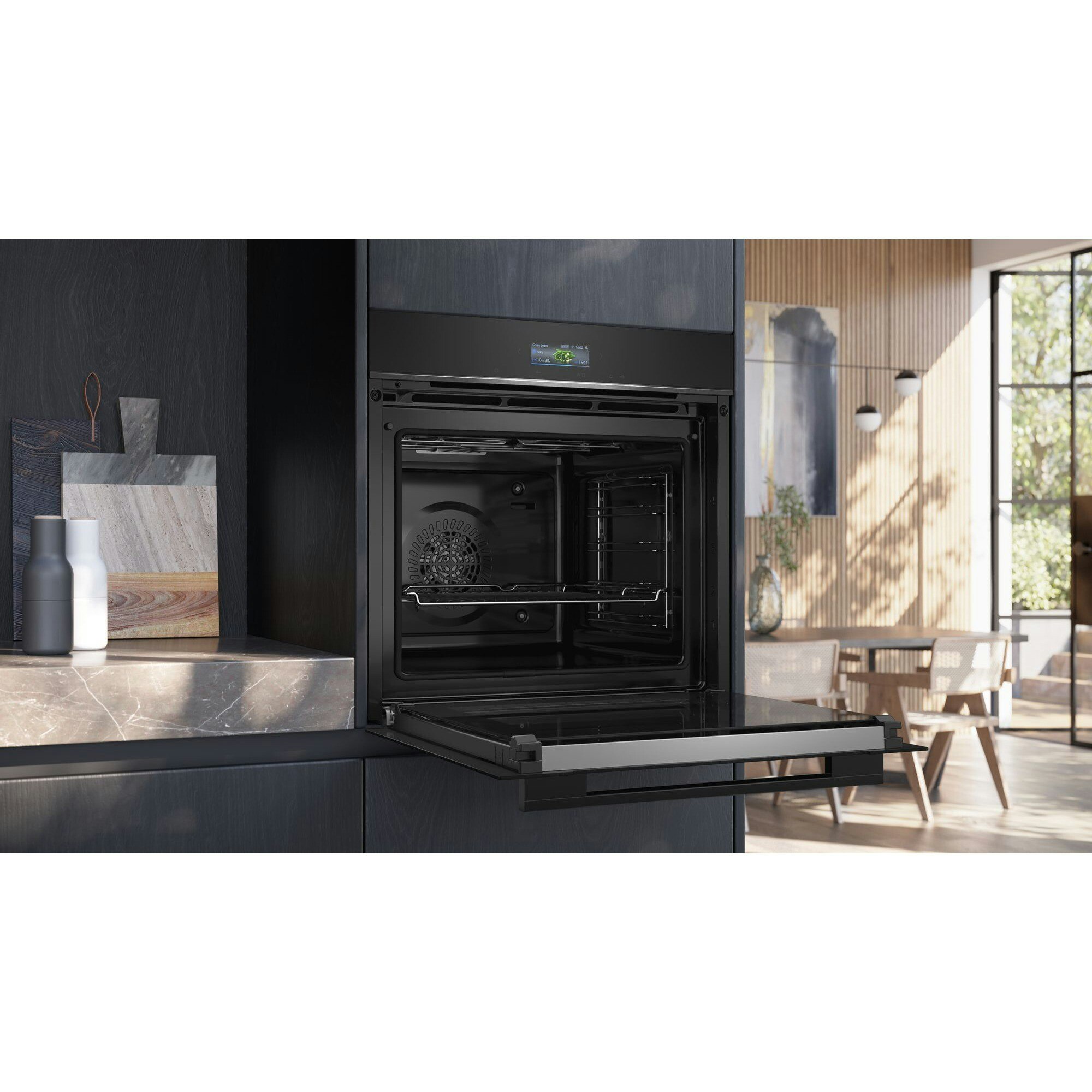 Siemens HB774G1B1 IQ700, oven (black/stainless steel, 60 cm, Home Connect)