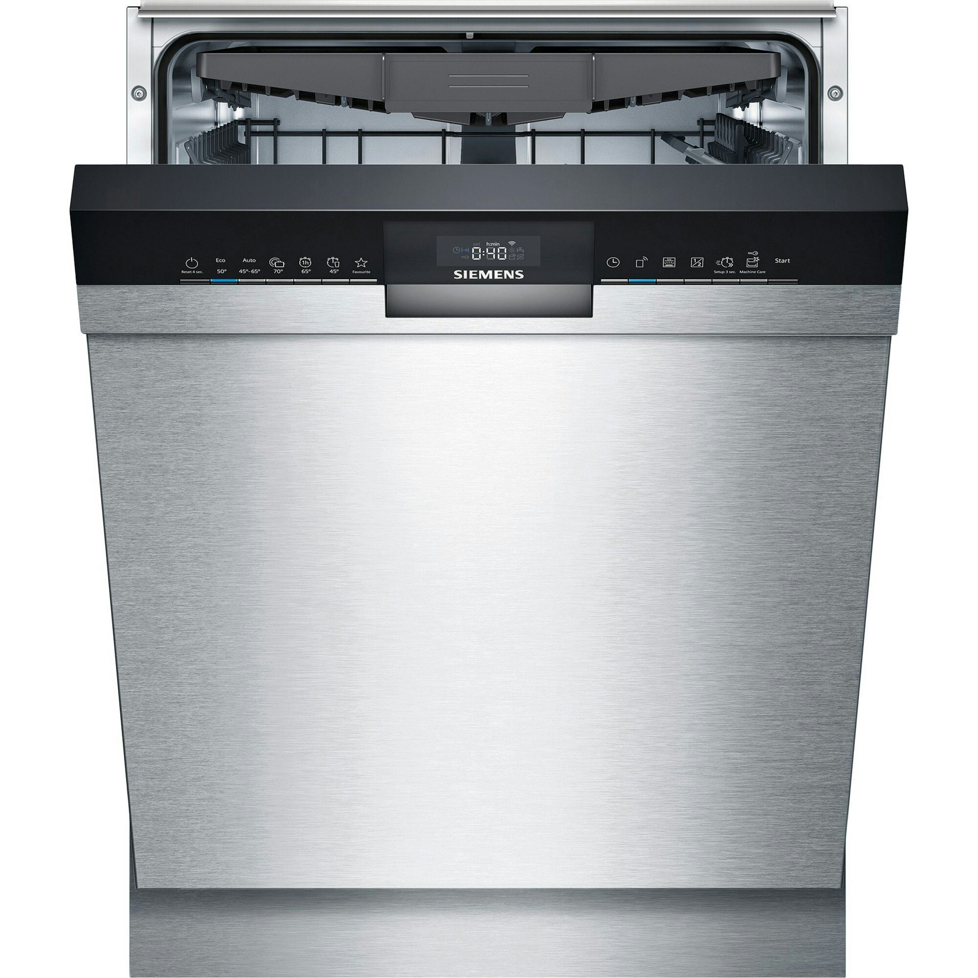 Siemens SN43ES14VE IQ300, dishwasher (stainless steel/black, 60 cm)