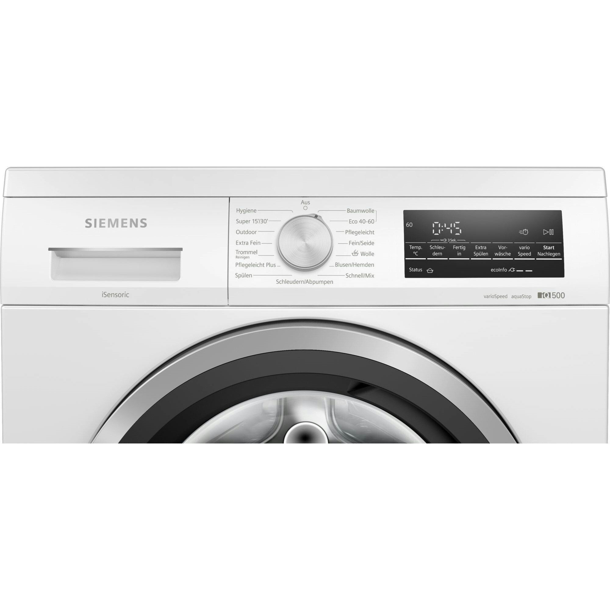 Siemens WU14UT70 iQ500, washing machine (white)