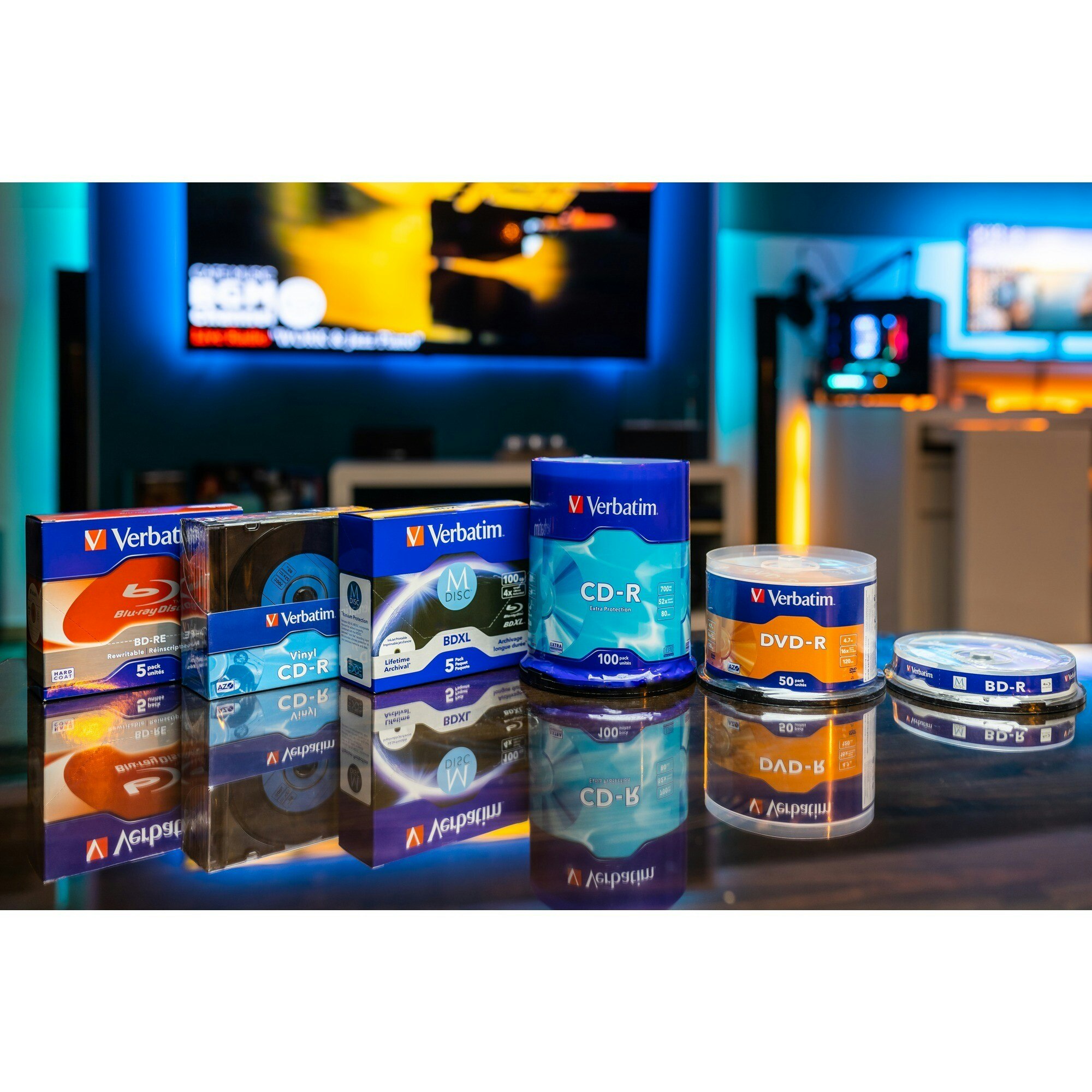Verbatim M-DISC BD-R 4x 25 GB, Blu-ray blanks (4x, 10 pieces, printable)