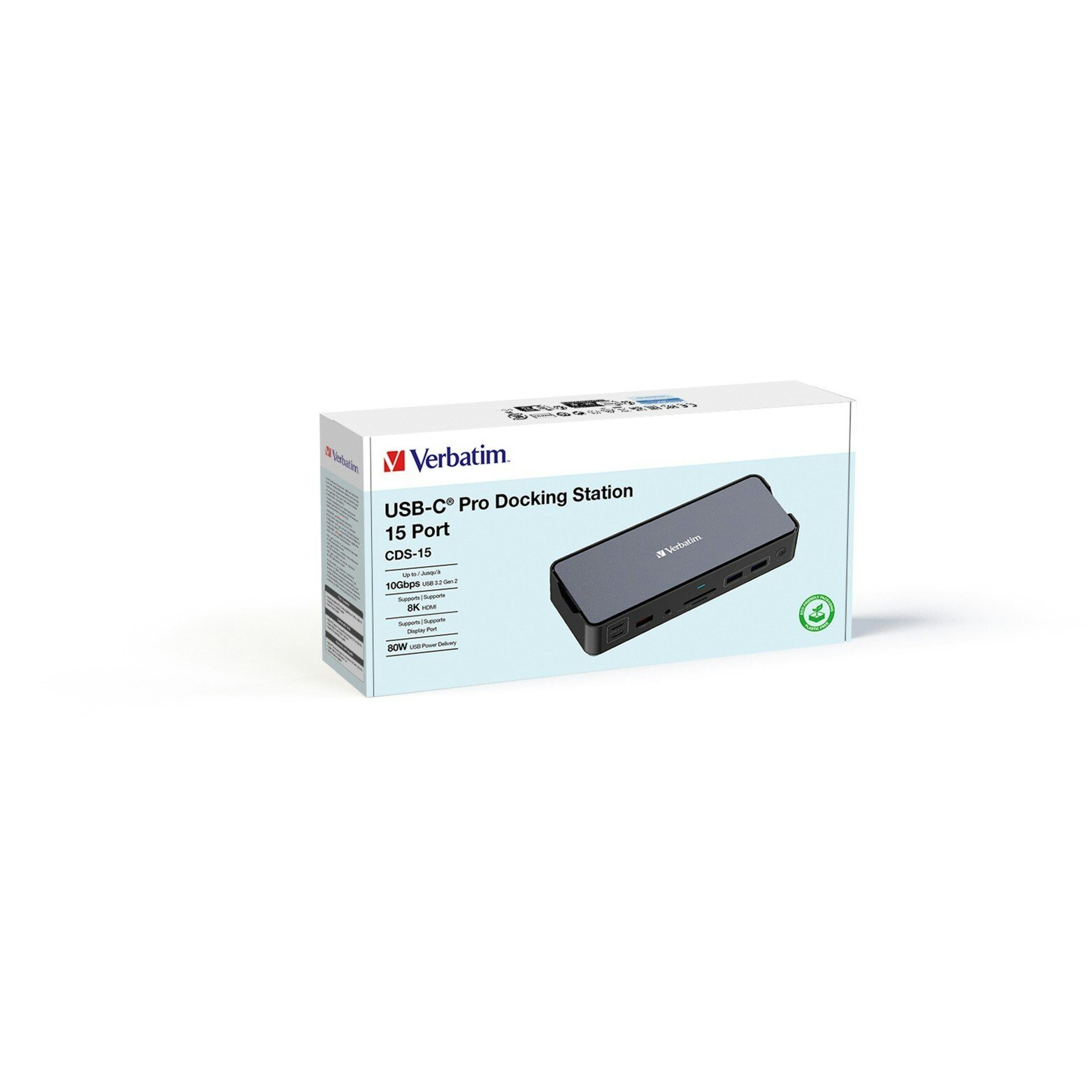 Verbatim USB-C Pro Docking Station 15 Port CDS-15
