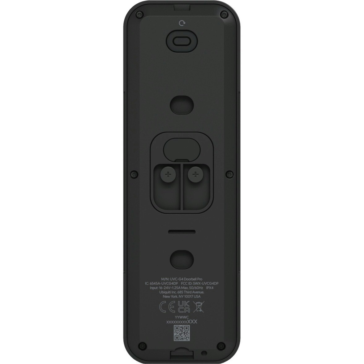 Ubiquiti Unifi Protect G4 Doorbell Pro Svart