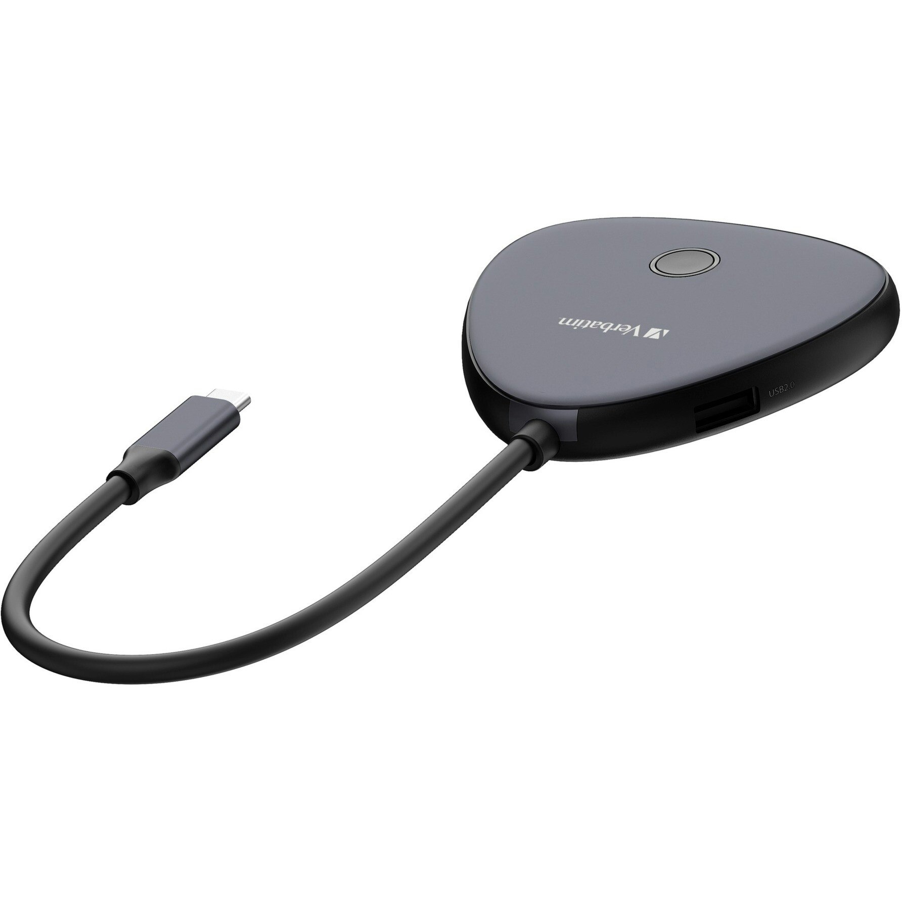 Verbatim Share My Screen USB Wireless Adapter 4K with Hub WDA-01 (black)