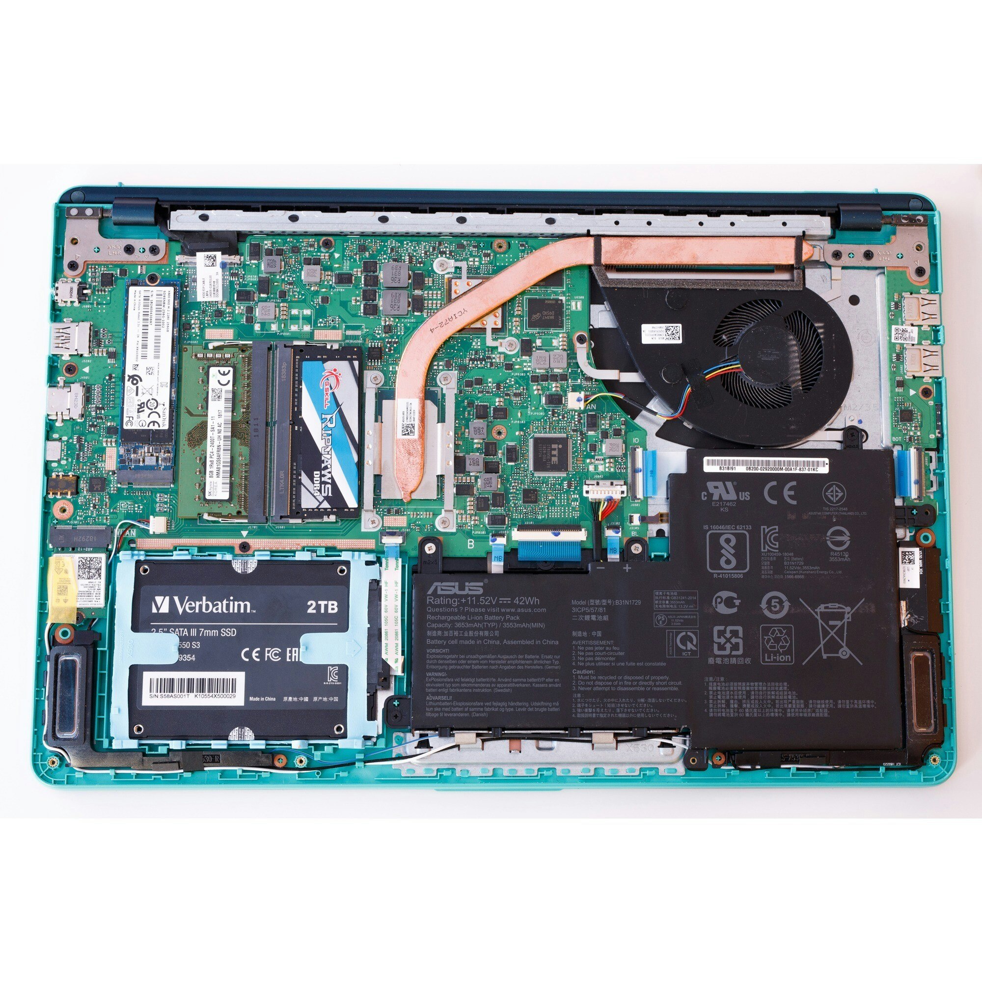Verbatim Verbatim Vi550 2 TB, SSD (black, SATA 6 Gb/s, 2.5)