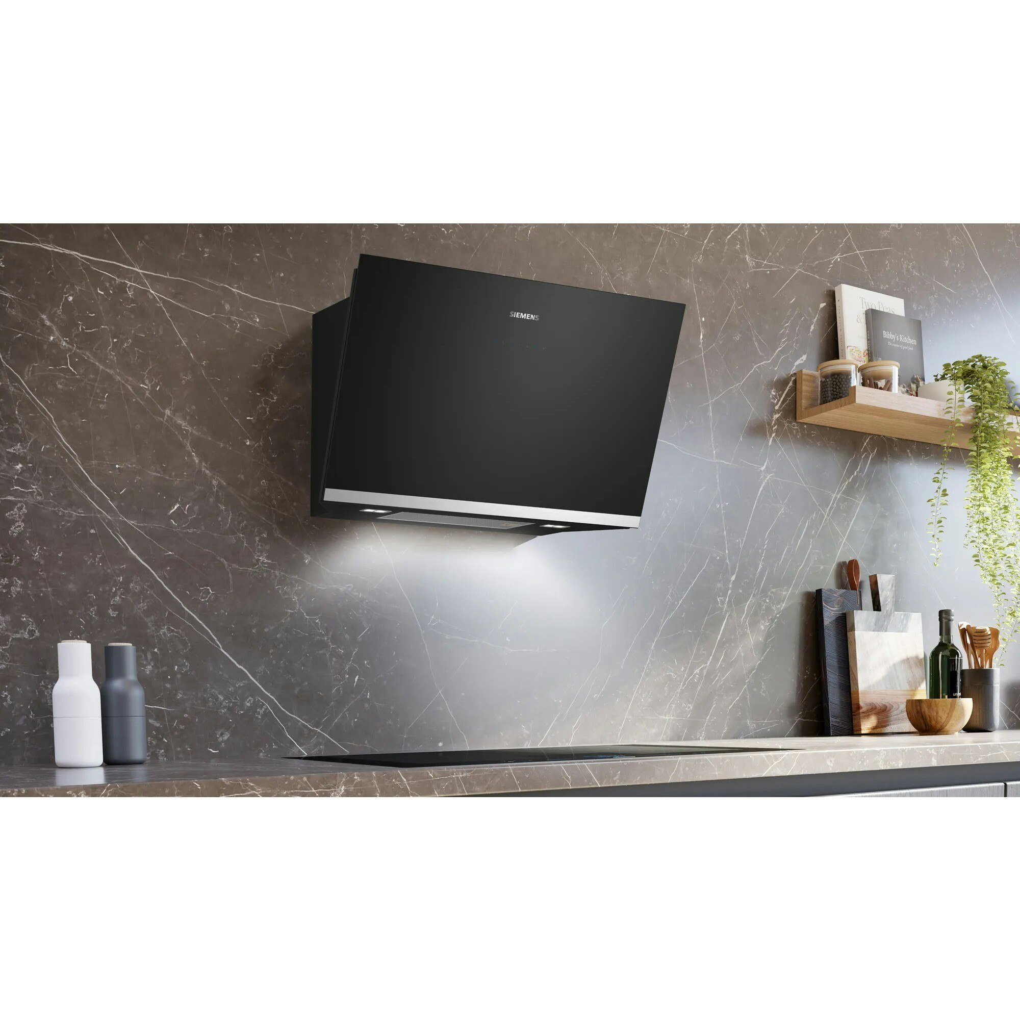 Siemens LC81KAN60 iQ500, extractor hood (black, 80 cm, Home Connect)