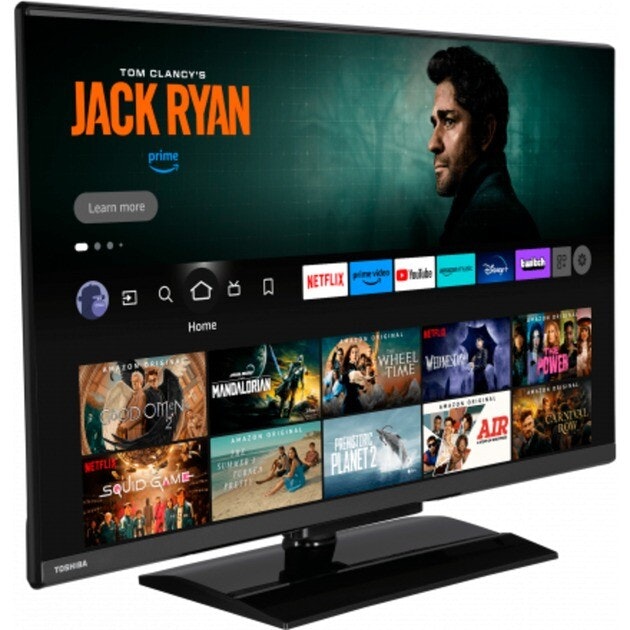 Toshiba 32WF3F63DAZ, LED TV - 32 -  black, WXGA, HDR, triple tuner, Fire TV