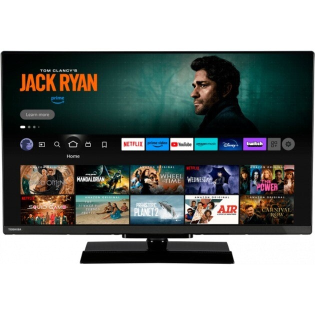 Toshiba 32WF3F63DAZ, LED TV - 32 -  black, WXGA, HDR, triple tuner, Fire TV